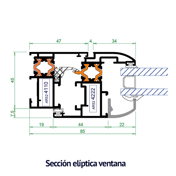seccion-eliptica-ventana eliptica ventana