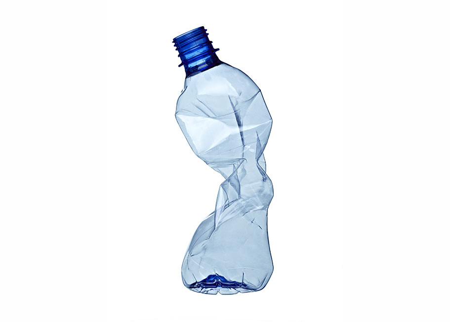 botella de plastico