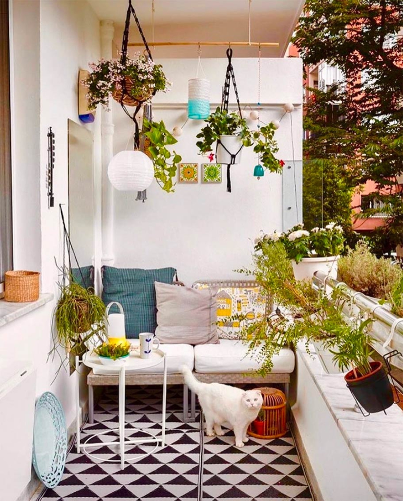 ideas para decorar pequeños balcones terrazas Thermia Barcelona