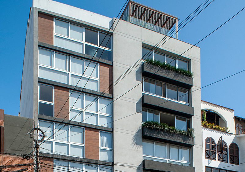 Ventanas Thermia en obra Bolognesi