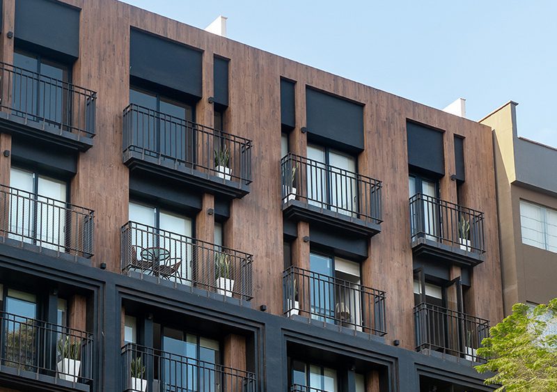 Ventanas Thermia en obra San Borja